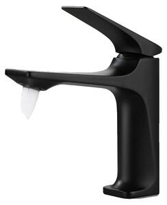 Rubinetto da lavabo, a soffitto, monocomando, nero opaco