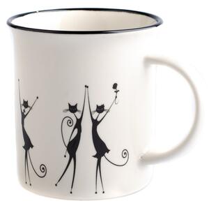 Tazza in porcellana Cats Kristy, 310 ml - Dakls
