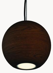 Lampada a sospensione piccola in legno di quercia Basic Texture