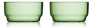 Ciotoline in set verdi in vetro 2 pz 500 ml Torino – Lyngby Glas