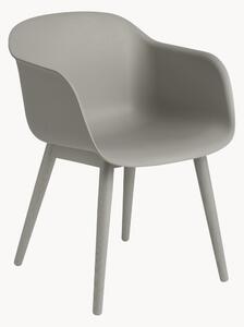 Sedia con braccioli Fiber