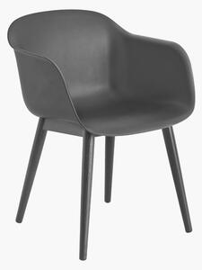 Sedia con braccioli Fiber