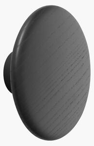Gancio da parete in legno di quercia Dots, Ø 17 cm