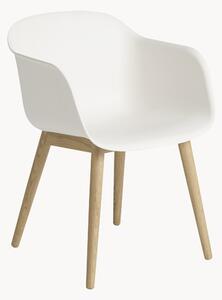 Sedia con braccioli Fiber