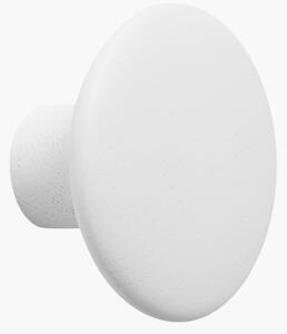 Gancio da parete in legno di quercia Dots, Ø 9 cm