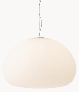 Lampada a sospensione grande in vetro soffiato Fluid