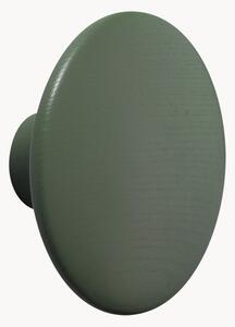 Gancio da parete in legno di quercia Dots, Ø 13 cm