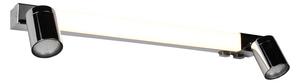 Lampada da parete LED color argento lucido Enrico – Trio