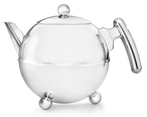 Teiera argentata in acciaio inox 1,2 l Bella Ronde – Bredemeijer