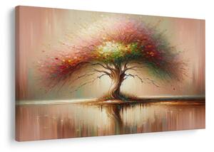 Quadro su tela – Albero della vita colorato
