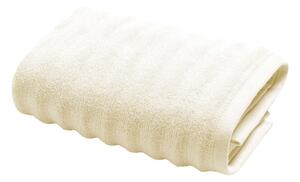 Asciugamano tipo terry color crema in cotone 50x90 cm Maya – douceur d'intérieur