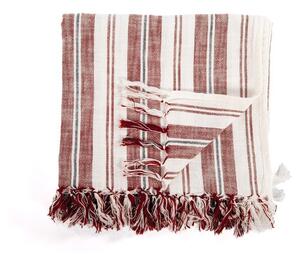 Coperta color terracotta in cotone 150x200 cm Indira – Tiseco Home Studio