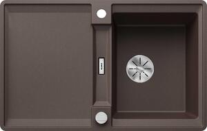 BLANCO ADIRA 45 S-F lavello da incasso SILGRANIT da 45 cm con comando remoto dello scarico, con accessori