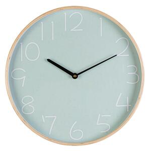 Orologio da Parete Ø40,8x4,8 cm in Legno Lorens Verde Chiaro