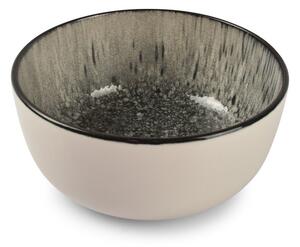 Ciotolina nera/color crema in gres 740 ml Gravel – ONA