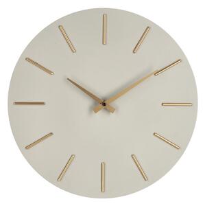 Orologio da Parete Ø40x5 cm in Legno TimeLine Tortora