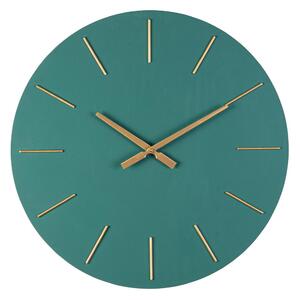 Orologio da Parete Ø60x5 cm in Legno TimeLine Verde