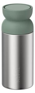 Tazza termica argentata/color salvia in acciaio inox 350 ml Ellipse – Mepal