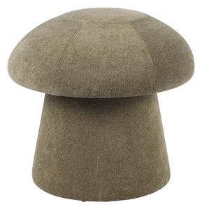 Pouf Ø45.5x43 cm in Poliestere Tiana Bosco