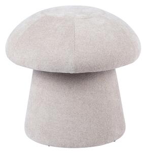 Pouf Ø45.5x43 cm in Poliestere Tiana Natural