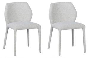 Set 2 Sedie da Soggiorno 50x55x77,5 cm in Poliestere Libby Rainy