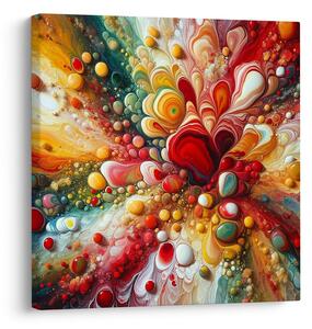 Quadro su tela – Energia pulsante e colori