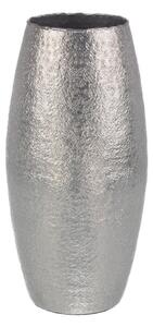 Vaso Decorativo da Salotto Ø18x39 cm in Metallo Graceful Bom Argento