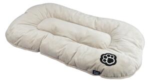 Cuccia beige in camoscio per cane 61x38 cm Flakes – Love Story