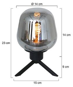 Steinhauer Reflexion lampada da tavolo Ø 15 cm altezza 23 cm