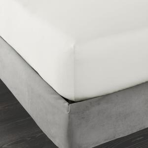 Lenzuolo con angoli avorio in raso di cotone 90x190 cm Cotton Sateen – Bianca