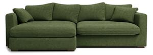 Divano angolare verde scuro (angolo sinistro) Comfy - Scandic