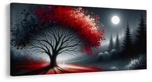 Quadro su tela – Notte magica e albero della vita
