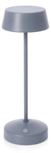 Lampada da Tavolo Ø11x33 cm in Metallo Esprit Blu