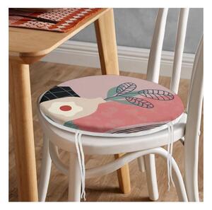 Cuscino per sedia ø 42 cm Illustrated Flower – Mila Home