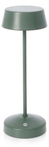 Lampada da Tavolo Ø11x33 cm in Metallo Esprit Verde