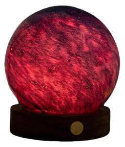Decorazione luminosa colore naturale scuro con ricarica USB ø 8 cm Galaxy Breeze – Gingko