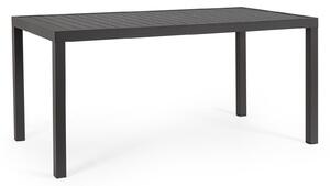 Tavolo da Giardino 150x80x75 cm in Alluminio Hilde Antracite