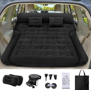 Materasso gonfiabile a forma di auto, dimensioni 200 x 125 cm, ideale per viaggi