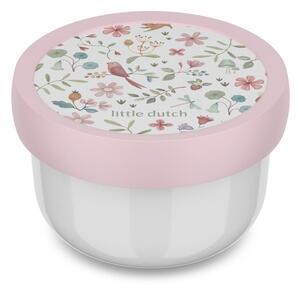 Portapranzo per bambini bianco/rosa in plastica Fairy Wonders by Little Dutch – Mepal