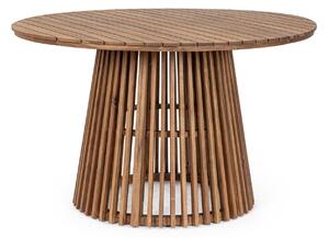 Tavolo da Giardino Ø120x74 cm in Legno di Acacia Rodano Natural