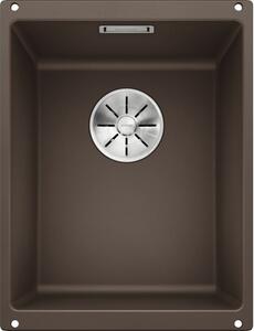 Lavello in granito Blanco SUBLINE 320-U 460 x 350 mm cafe 523415