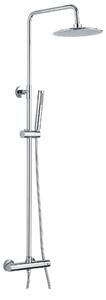 Set Colonna Doccia Soffione Doccia e Laccio in Acciaio Inox Sally