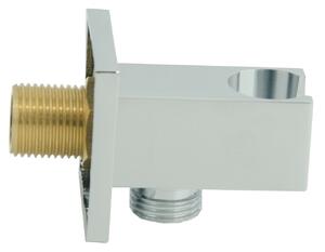 Presa D'acqua Supporto Doccetta Ø 50x60 cm in Acciaio Inox Valencia Q