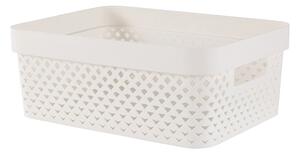 Scatola beige in plastica 36x27x14 cm Pure – Curver