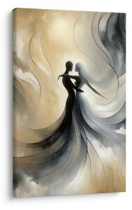 Quadro su tela – Danza di luce e ombra