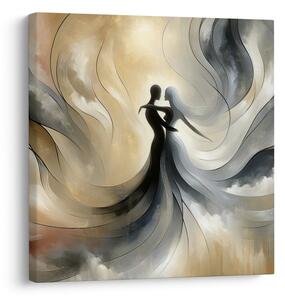 Quadro su tela – Elegante danza nella nebbia