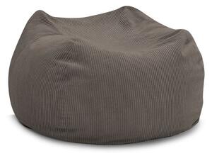 Puof a sacco grigio/marrone Voltaire – Bobochic Paris