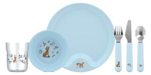 Set da pranzo per bambini in plastica 6 pz Forest Friends by Little Dutch – Mepal