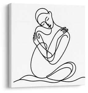 Quadro su tela – Bellezza delicata nel minimalismo