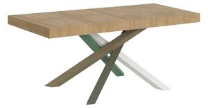 Tavolo Allungabile 120/224x90x77 cm Volantis Premium Quercia Natura